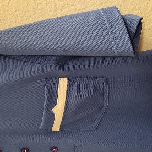 Travis Mathew Golf Polo - Royal Blue - Small - Picture 7 of 14